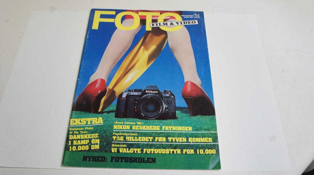 Foto Film & Video  dán magazin  1986/09