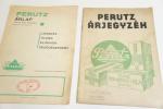 Perutz árjegyzékek 2db