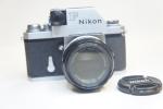 Nikon F fényképezőgép sz.: 6588711, Nikkor-SC Auto 1,4/50mm objektív sz.: 1354489
