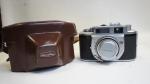 Minolta A.2  fényképezőgép sz.: 316177, Rokkor 2,8/45mm objektív sz.: 1401270  cca.: 1955-58.