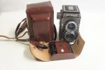 Meopta Flexaret Automat fényképezőgép sz.: 14576, Belar 3,5/80mm objektív sz.. 16102