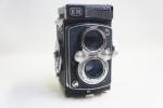 Yashica-Mat EM fényképezőgép sz.: EM5081007, Yashinon 3,5/80mm objektív sz.: 503723