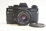 Praktica B100 electronic fényképezőgép sz.: 4170589, Prakticar MC 2,4/50mm objektív sz.: 3009182