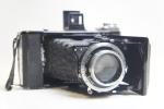 Zeiss Ikon Ikonta 521/2 fényképezőgép, Nopvar Anastigmat 3,5/10,5cm objektív