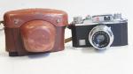 Halina 35X fényképezőgép sz.: 47834, Halina Anastigmat 3,5/45mm objektív