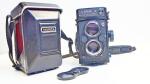 Yashica Mat-124 G fényképezőgép sz.: 7052556, Yashinon 3,5/80mm objektív