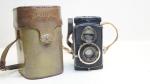 Rolleiflex 4x4 fényképezőgép, Tessar 3,5/6cm objektív sz.: 1242355