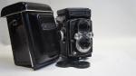 Yashica-D fényképezőgép sz.: D 0050578, Yashikor 3,5/80mm objektív sz.: 984922