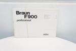 Braun F900 vaku leírás