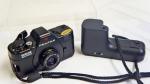 Pentax auto 110 Super fényképezőgép sz.: 2574776, Pentax-110 2,8/24mm objektív sz.: 1467199 és Pentax 10 Winder II sz.: 516767