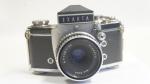 Ihagee Exakta  Varex IIa fényképezőgép sz.: 971125,  T 2,8/50mm objektív sz.: 8169378