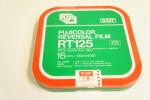 Fujicolor RT125 16mm/122m film fém doboza