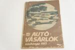 Autóvásárlók kézikönyve 1987. Merkur kiadás