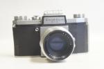 Praktica F.X 2 fényképezőgép sz.: 295021, Jena Biotar 2/58mm objektív sz.: 4942229