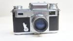 Contax fényképezőgép sz.: 33862, Sonnar 2/5cm objektív sz.: 2686842