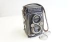 Rolleiflex fényképezőgép  sz.: 934751, Tessar 3,5/ 7,5cm objektív  sz.: 2499254