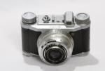 Altix-IV fényképezőgép, Trioplan 2,9/50mm objektív sz.: 1296550 cca.: 1952-59.