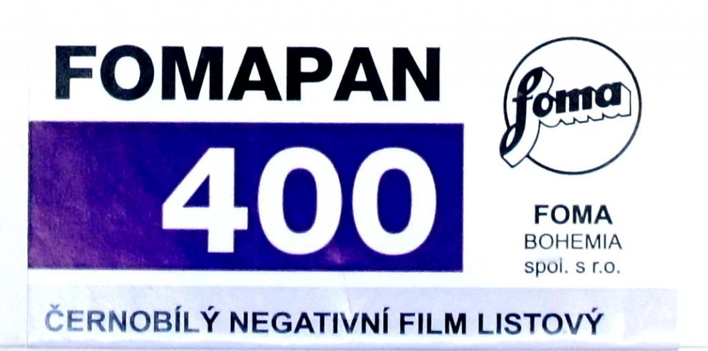 FOMAPAN 9x12 síkfilm 400 ISO /50